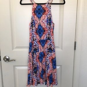 Elastic waist (Lavender Brown-brand) summer dress.